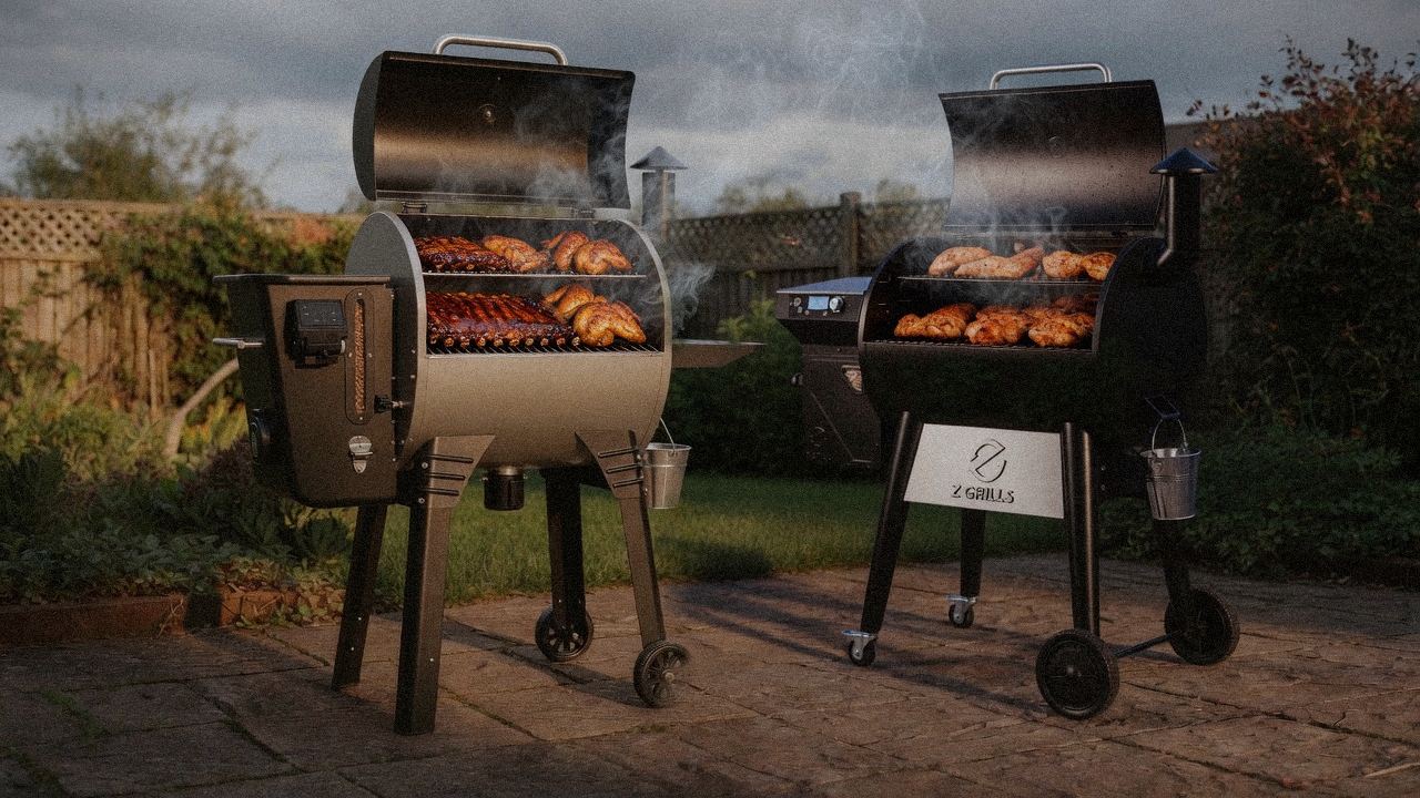 Scoreboard of Camp Chef Woodwind Pro vs Z Grills 700 Series fights from verified specs
